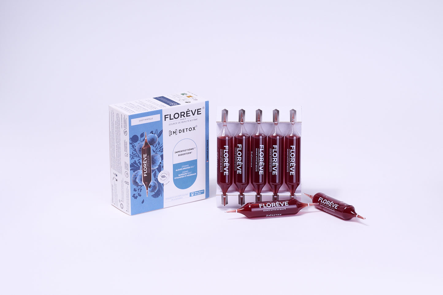 [IN] DETOX Kúra na pomoc pri akné s príchuťou čučoriedok