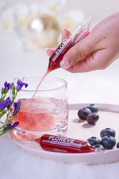 [IN] DETOX Kúra na pomoc pri akné s príchuťou čučoriedok
